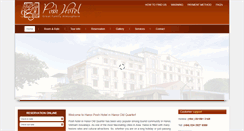 Desktop Screenshot of hanoiposhhotel.com